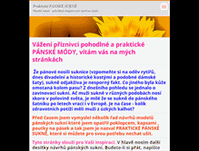 Tablet Screenshot of panskesukne.webnode.cz