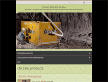 Tablet Screenshot of canyonelectricsurplus.webnode.com