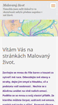 Mobile Screenshot of malovanyzivot.webnode.cz