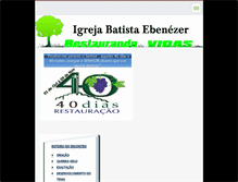 Tablet Screenshot of igbatistaebenezer.webnode.com