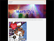 Tablet Screenshot of djmarti.webnode.com