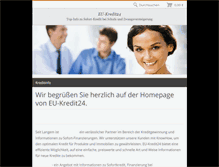 Tablet Screenshot of eu-kredit24.webnode.com