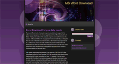 Desktop Screenshot of msword345.webnode.com