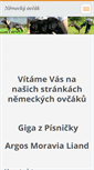 Mobile Screenshot of nemeckyovcak007.webnode.cz