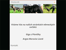 Tablet Screenshot of nemeckyovcak007.webnode.cz