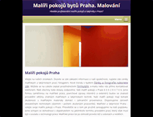 Tablet Screenshot of maliri-pokoju-praha.webnode.cz