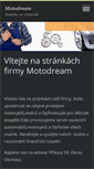 Mobile Screenshot of motodream.webnode.cz