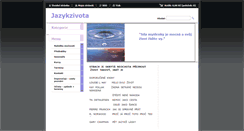 Desktop Screenshot of jazykzivota.webnode.cz