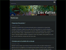 Tablet Screenshot of livetattoo.webnode.cl