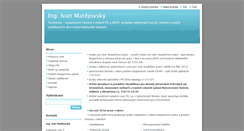 Desktop Screenshot of matejovsky.webnode.cz