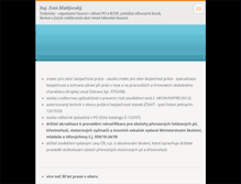 Tablet Screenshot of matejovsky.webnode.cz