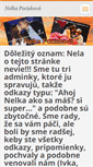 Mobile Screenshot of nelkapociskova.webnode.sk