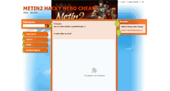 Desktop Screenshot of metin2-cheates.webnode.cz