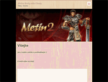 Tablet Screenshot of metin2-cheates.webnode.cz