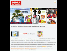 Tablet Screenshot of dedra-eko.webnode.sk