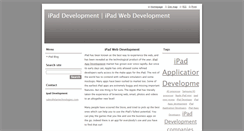 Desktop Screenshot of ipad-development.webnode.com