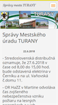 Mobile Screenshot of infoturany.webnode.sk