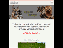 Tablet Screenshot of evanga.webnode.cz