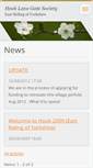 Mobile Screenshot of hooklanegate.webnode.com