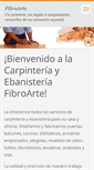 Mobile Screenshot of fibroarte.webnode.com.ar