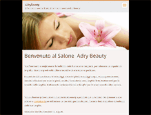 Tablet Screenshot of adrybeauty.webnode.it