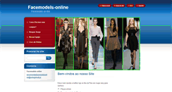 Desktop Screenshot of facemodels-online.webnode.pt