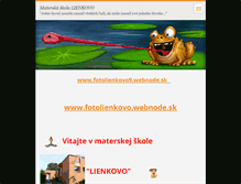 Tablet Screenshot of msak.webnode.sk