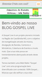 Mobile Screenshot of gospellive.webnode.com.br