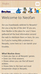 Mobile Screenshot of neofan.webnode.com