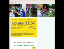 Tablet Screenshot of ddmbystrice.webnode.cz