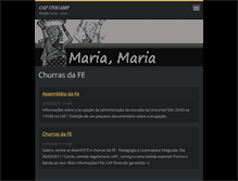 Tablet Screenshot of cap-unicamp.webnode.com.br