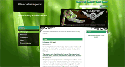 Desktop Screenshot of hiintervaltrainingworkouts.webnode.com