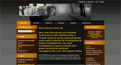 Desktop Screenshot of investigacoessobrenaturais.webnode.com.br