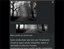 Tablet Screenshot of investigacoessobrenaturais.webnode.com.br