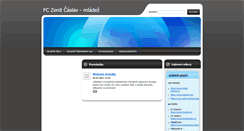 Desktop Screenshot of fczenitmladez.webnode.cz