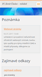 Mobile Screenshot of fczenitmladez.webnode.cz