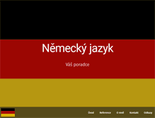 Tablet Screenshot of nemecky-jazyk.webnode.cz