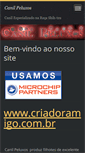 Mobile Screenshot of canilpeluxos.webnode.com.br