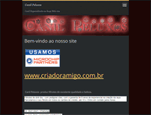 Tablet Screenshot of canilpeluxos.webnode.com.br