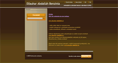 Desktop Screenshot of dzauharabdallah.webnode.cz