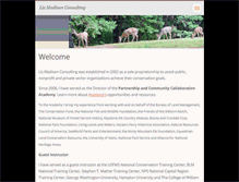 Tablet Screenshot of lizmadisonconsulting.webnode.com