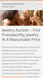 Mobile Screenshot of jewelryauctiononline.webnode.com