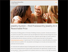 Tablet Screenshot of jewelryauctiononline.webnode.com