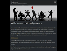 Tablet Screenshot of holly-events.webnode.com