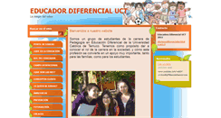Desktop Screenshot of elmundodelaeducadora.webnode.es