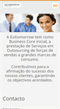 Mobile Screenshot of exitomorrow.webnode.pt