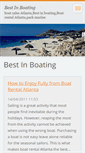 Mobile Screenshot of bestinboating.webnode.com