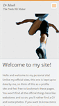 Mobile Screenshot of drmosh.webnode.com