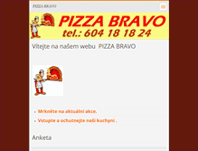 Tablet Screenshot of pizza-bravo.webnode.cz