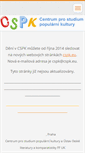 Mobile Screenshot of cspk.webnode.cz